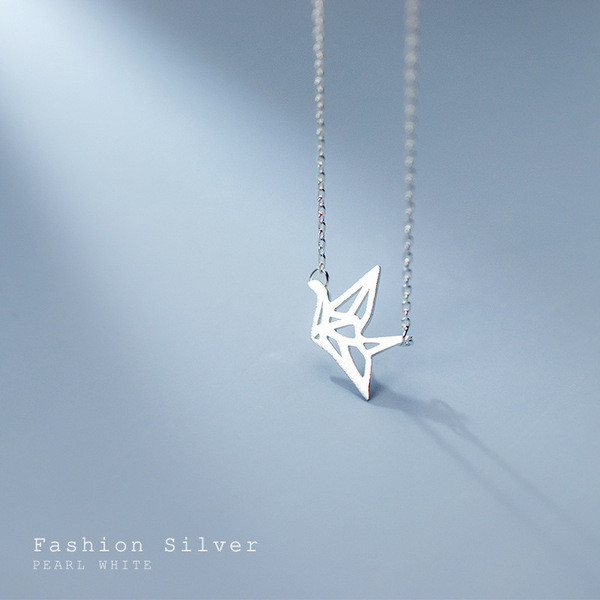 s925 sterling silver cute pendant accessor necklace-0