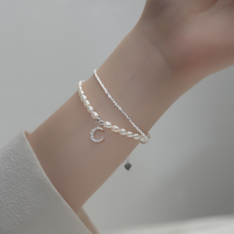 s925 sterling silver sweet charm bracelet-3