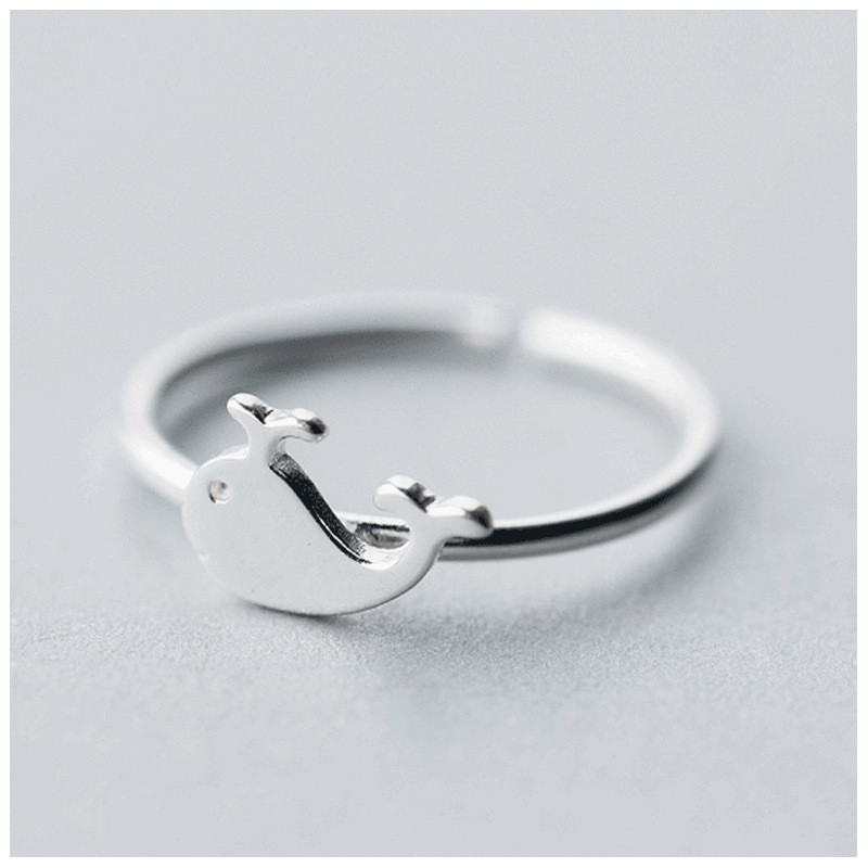 s925 sterling silver simple trendy rhombic black rhinestone ring-4
