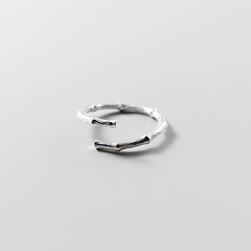 s925 sterling silver beaded ring-1