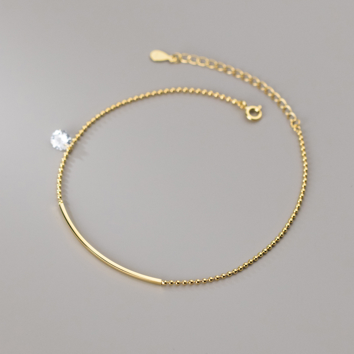 s925 sterling silver charm bracelet-0